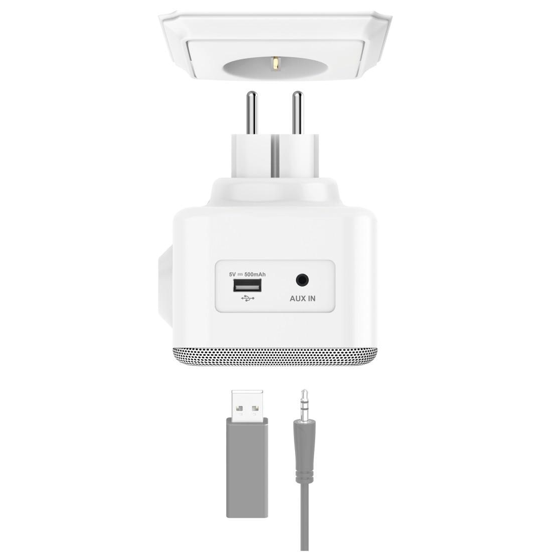 Hama Digitalradio (DAB+) »Internetradio Digitalradio m. Stecker WLAN/Bluetooth/DAB+Spotify+App«, (WLAN-Bluetooth Digitalradio (DAB+)-FM-Tuner-Internetradio 5 W)