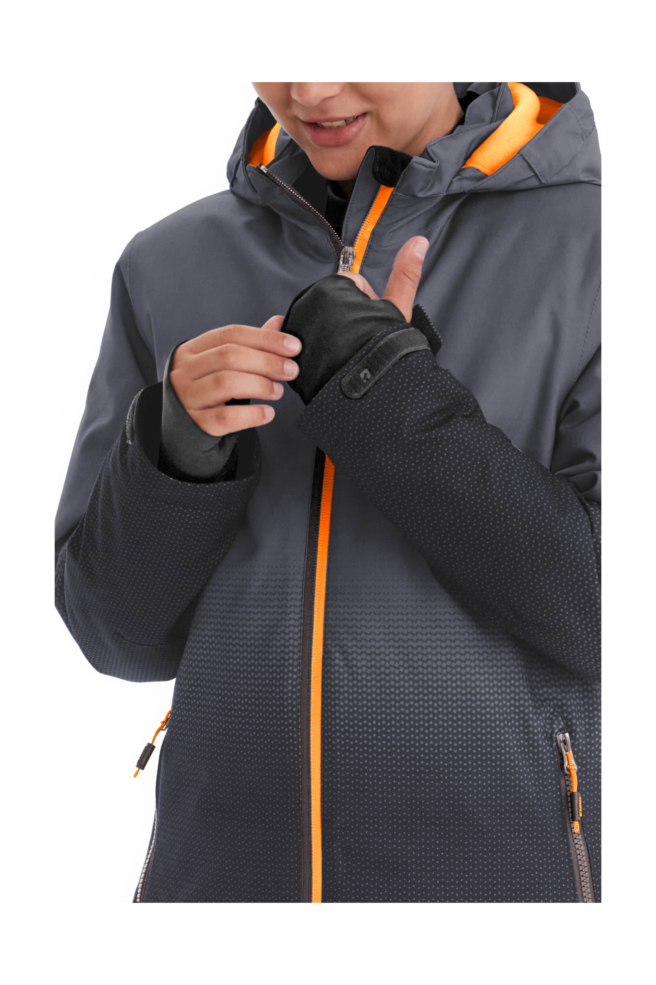 Killtec Outdoorjacke »Lynge BYS JCKT E«, Wasserdichte Funktionsjacke mit Schneefang und coolem Design