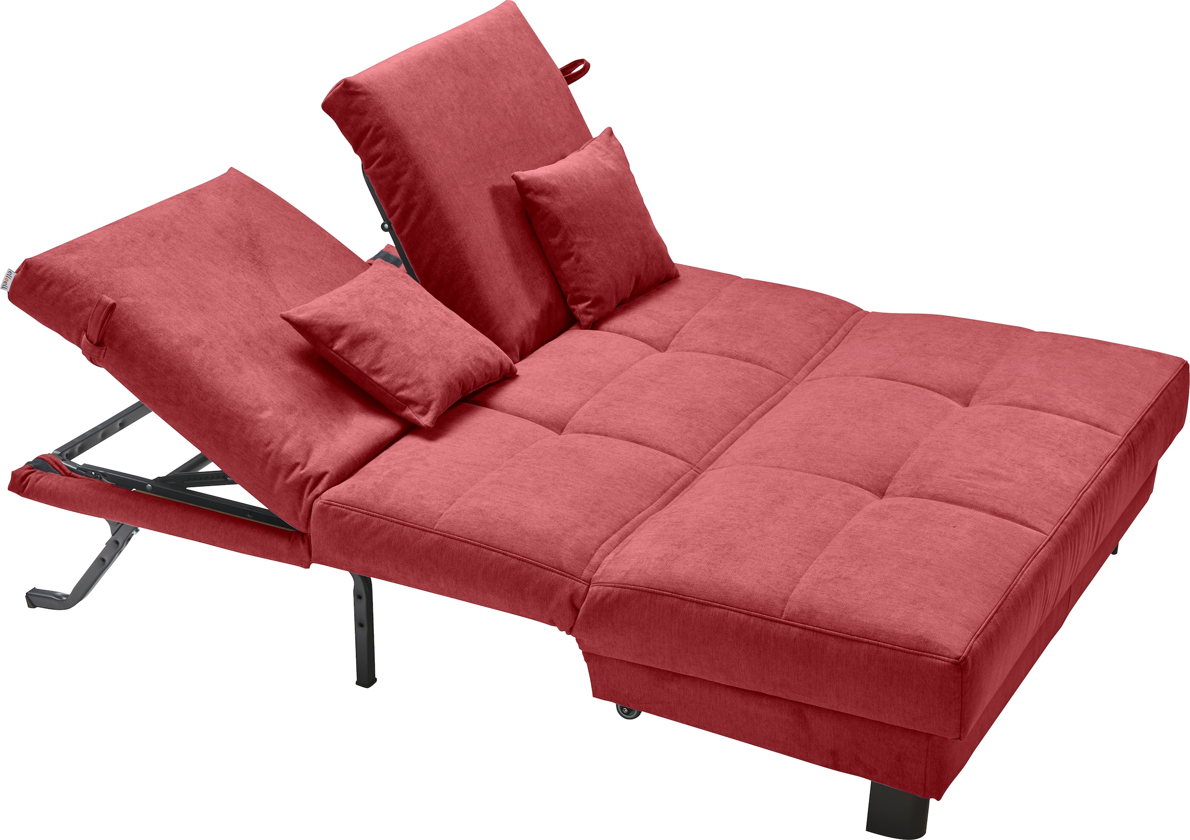 ell + ell Schlafsofa »Tilda«, Breite 125 cm, inkl. 2 Zierkissen