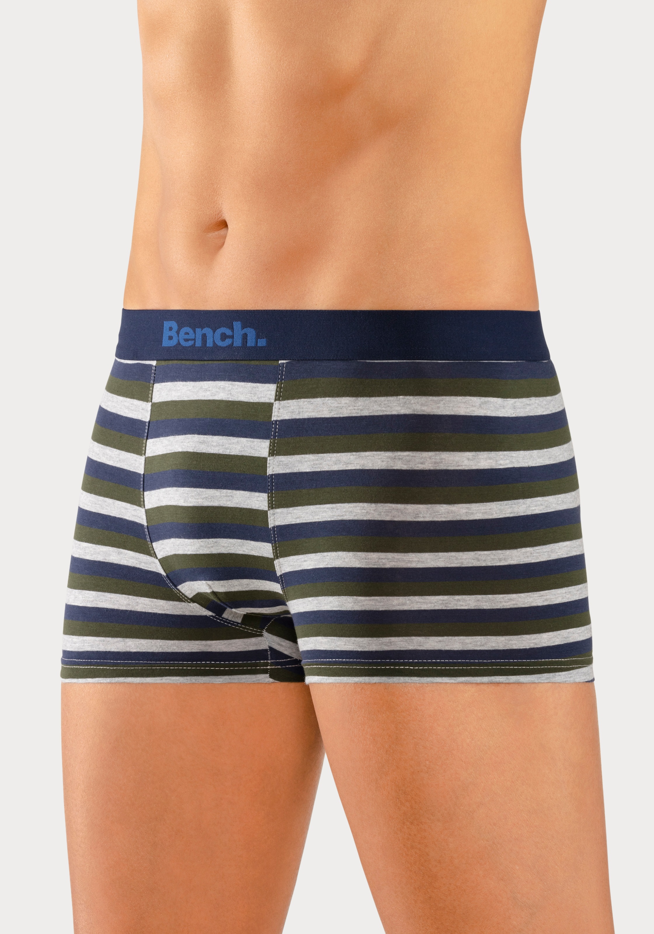 Thumbnail - Bench. Boxer "Boxershorts für Herren" Packung, 4 Stk. Unterhosen aus Baumwoll-Mix