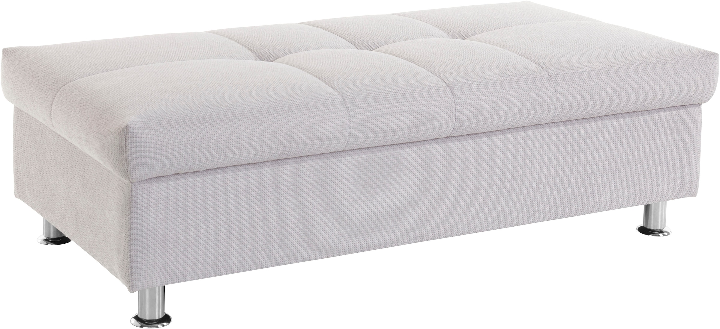 DOMO collection Stauraumhocker »Franzi«, mit großem Stauraumfach