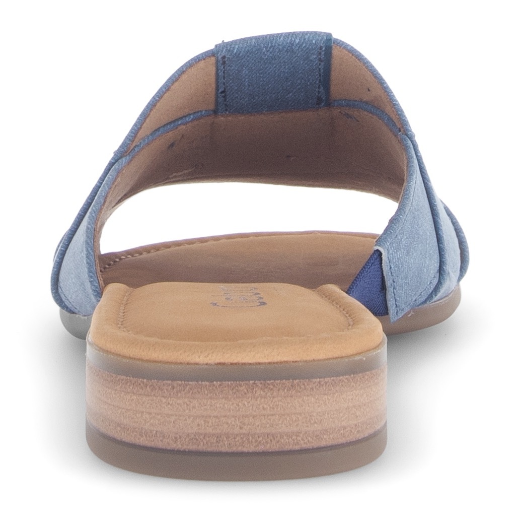 Gabor Pantolette "RHODOS", Blockabsatz, Sommerschuh, Komfortschuh in Bequem günstig online kaufen