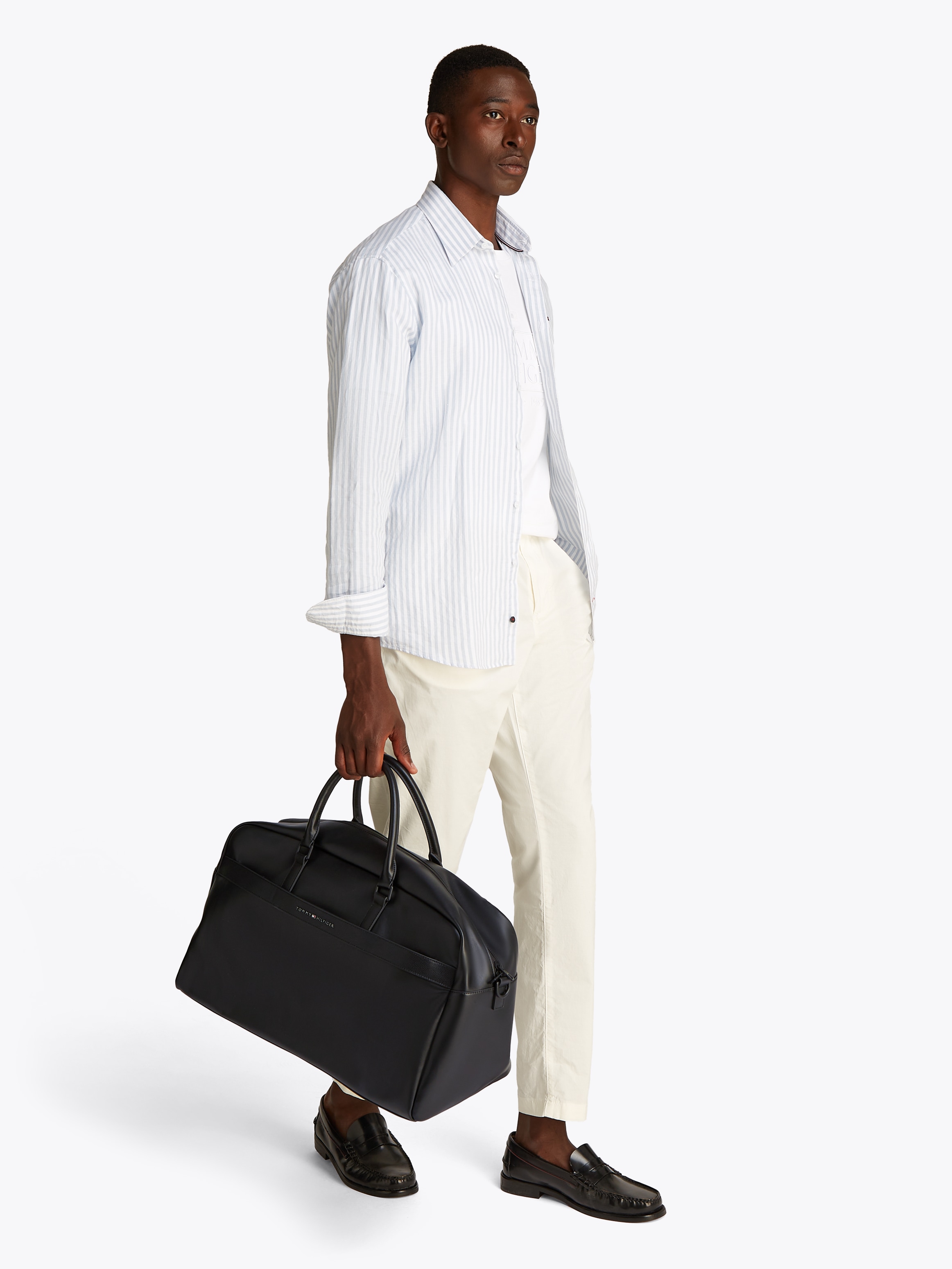 Tommy Hilfiger Weekender »TH CORP DUFFLE«, Reisetasche, Geschäftsreise mit viel Platz für den Kurztrip