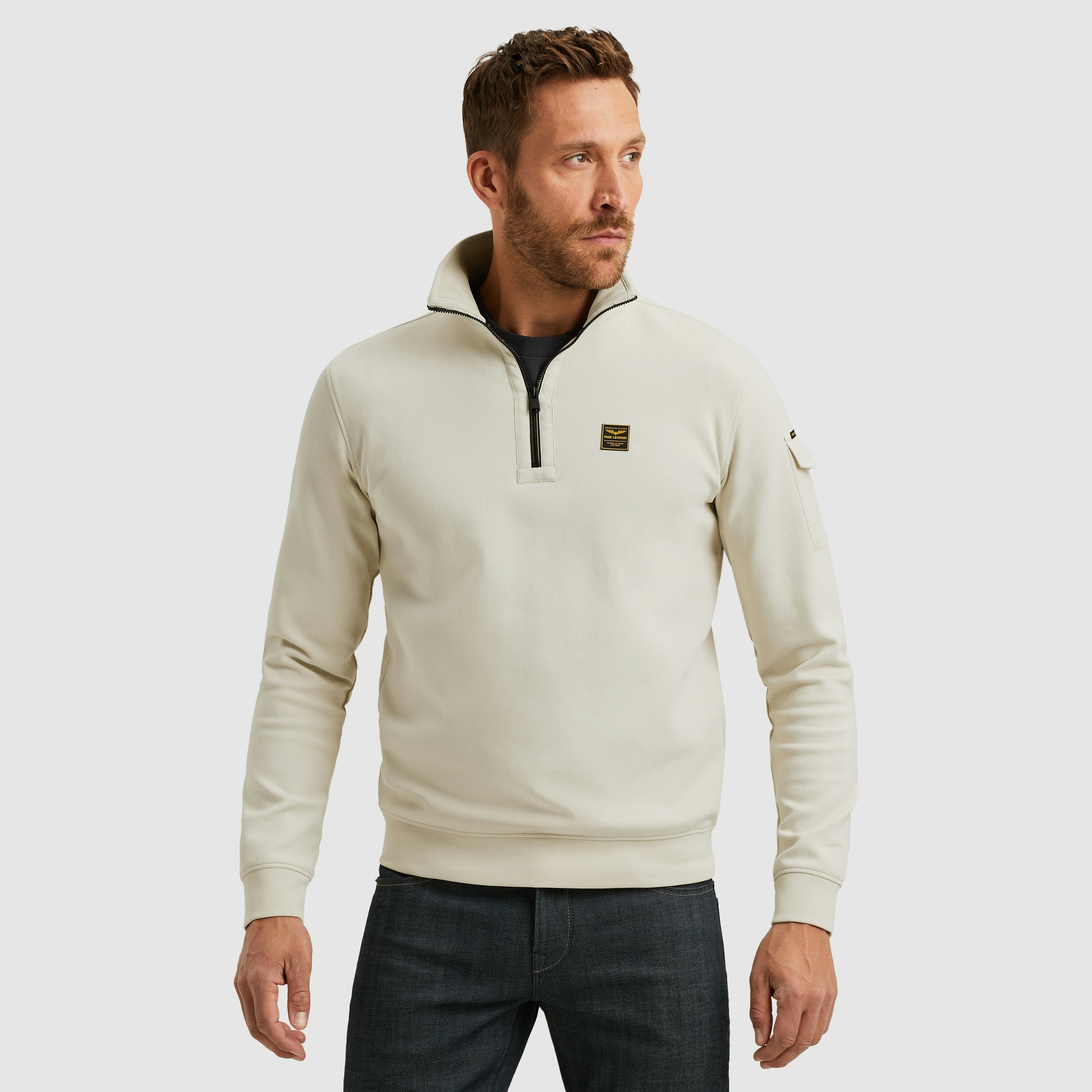 PME LEGEND Sweatshirt, mit Logo Stickerei günstig online kaufen