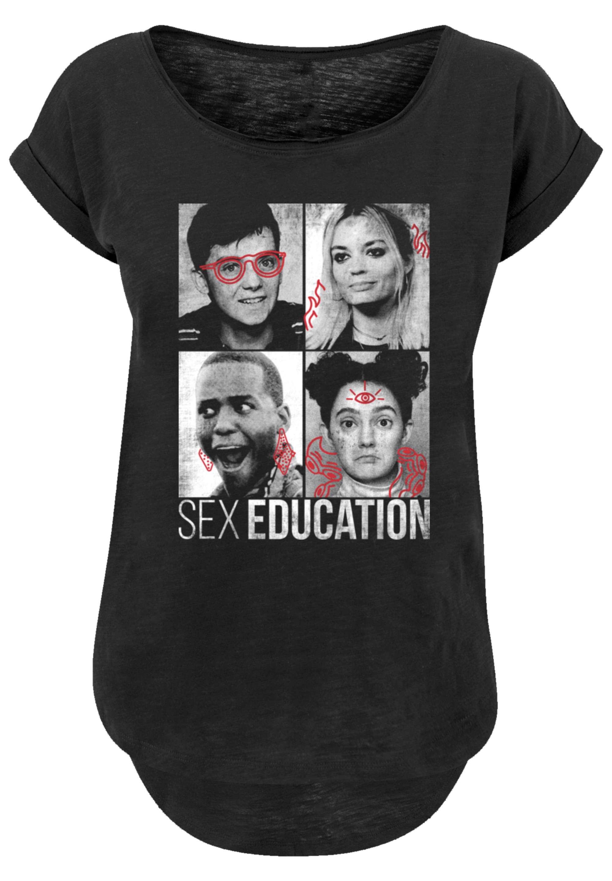 F4NT4STIC T-Shirt "Sex Education Class Photos Netflix TV Series", Premium Q günstig online kaufen