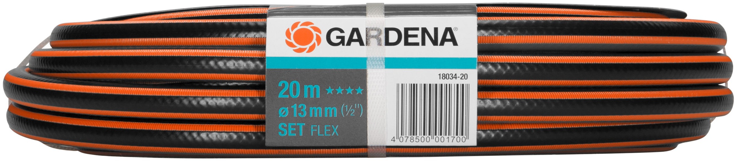 GARDENA Flexschlauch »Comfort FLEX ,18034-20« 13 mm (1/2"), Länge: 20 m, mit Systemteilen