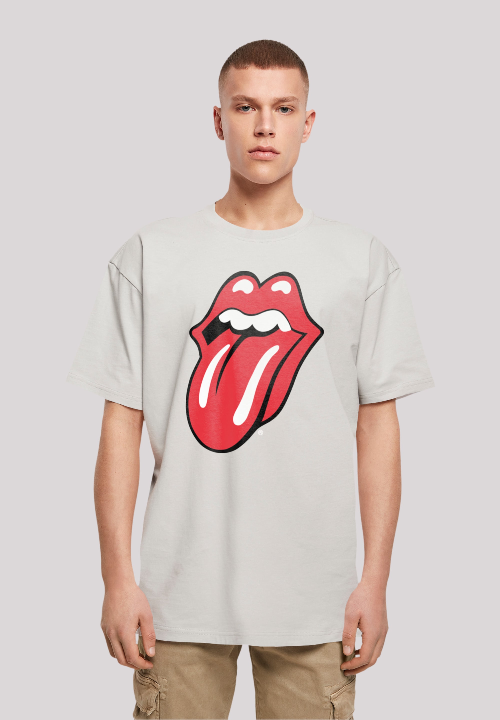 F4NT4STIC BAUR Rolling Rot«, »The bestellen Stones T-Shirt Zunge | ▷ Print