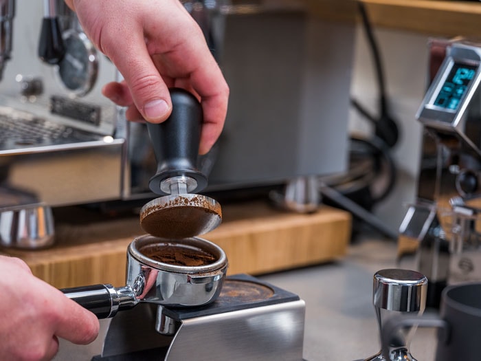 Buddy's Tamper »Buddy´s Bar - Barista Edition«, (Set, 2 tlg.), Premium, Kaffee Verdichter, rostfreier Edelstahl, Espresso Stempel