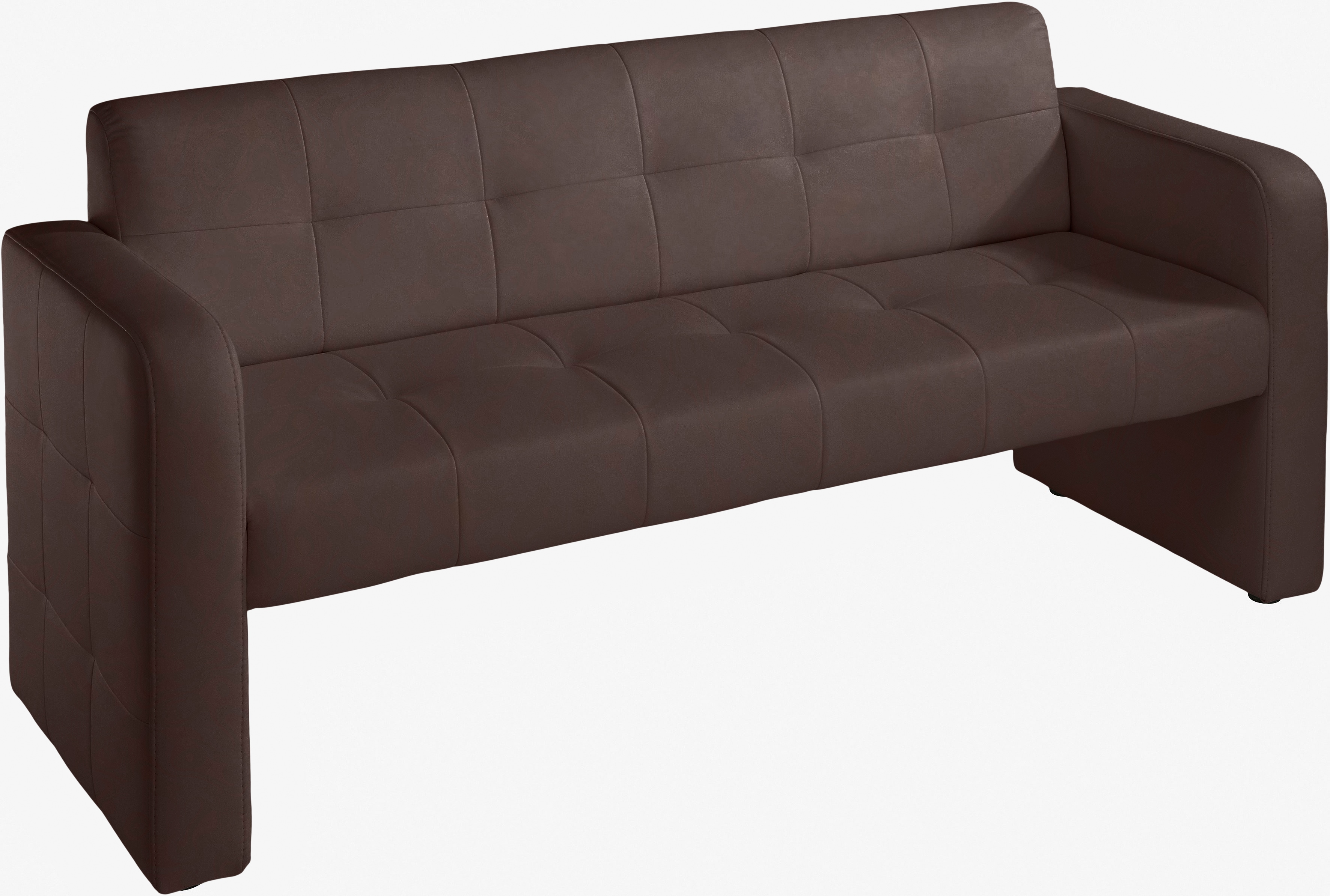 exxpo - sofa fashion Sitzbank "Barista Küchensofa, kompakte Stellmaße, Sitzhöhe 49cm" mit Rückenlehne
