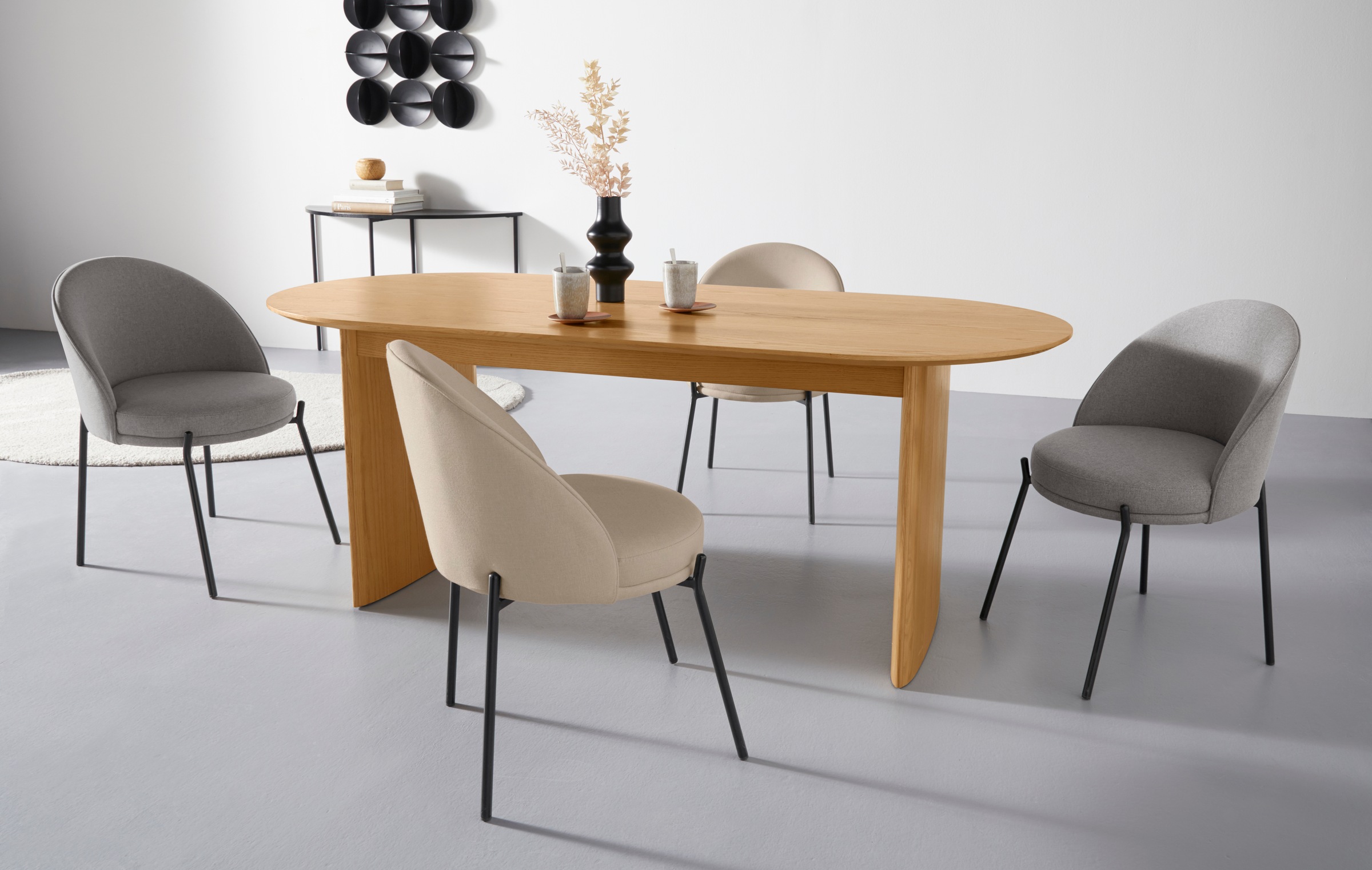 LeGer Home by Lena Gercke Esszimmerstuhl "Isalie" (Set) 2 Stk.mit pflegelei günstig online kaufen