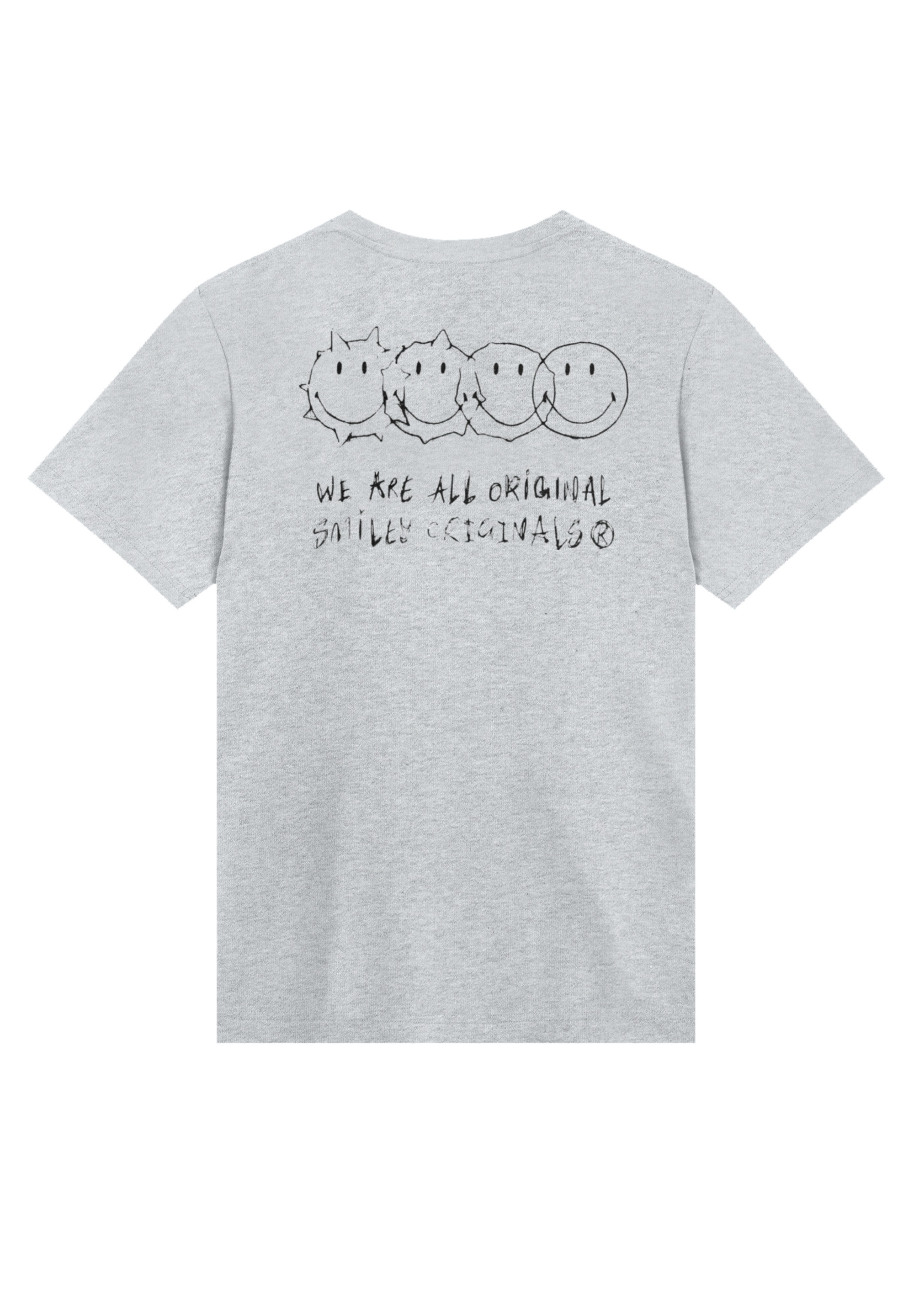 F4NT4STIC T-Shirt »Smiley Originals We Are All Original Unique«, Premium Qualität