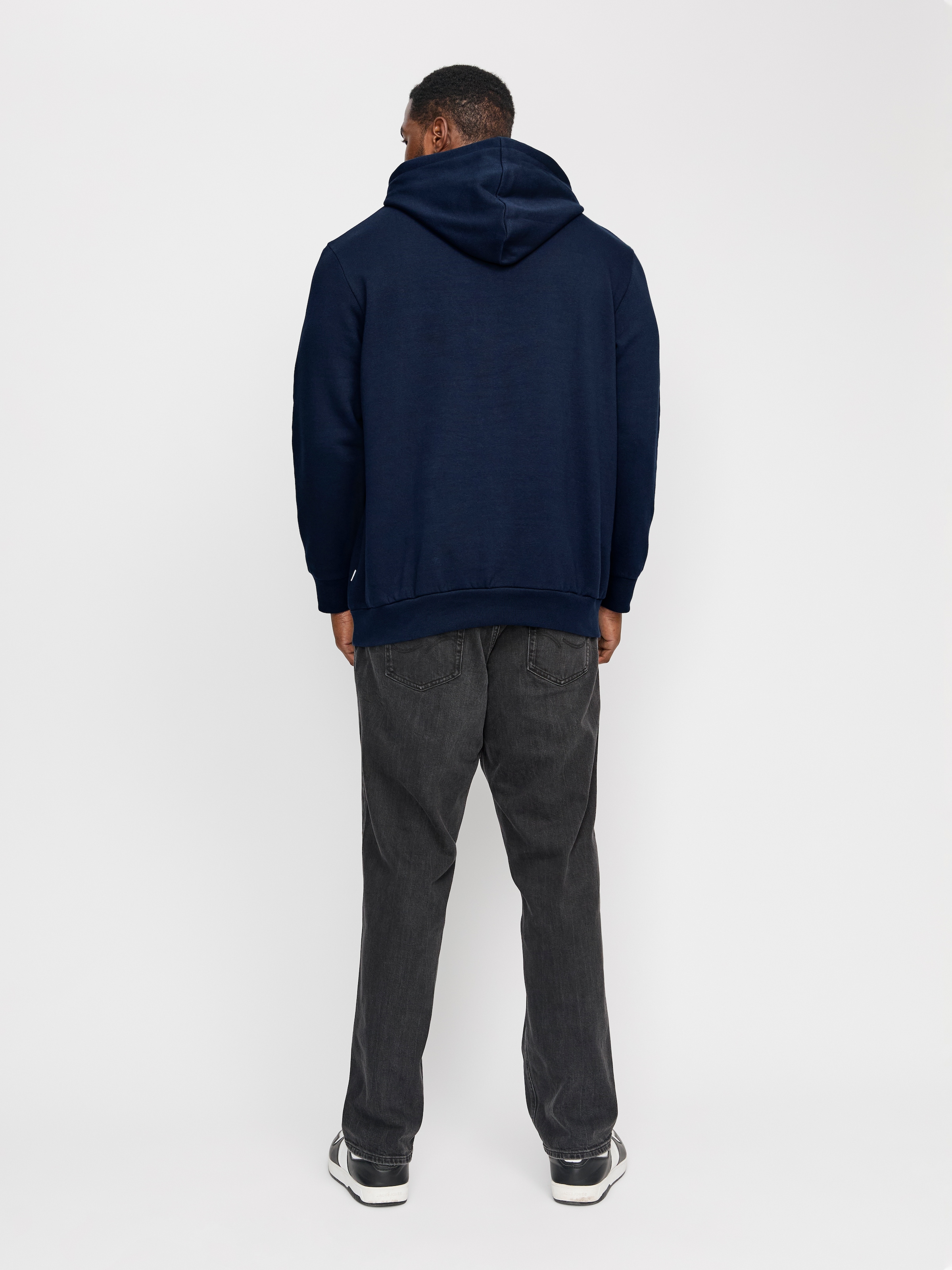 Jack & Jones PlusSize Kapuzensweatshirt »JJECORP OLD LOGO SWEAT HOOD NOOS PLS«, mit Logo Print