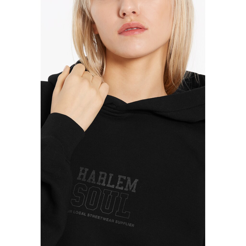 Harlem Soul Kapuzensweatshirt, mit Baumwolle