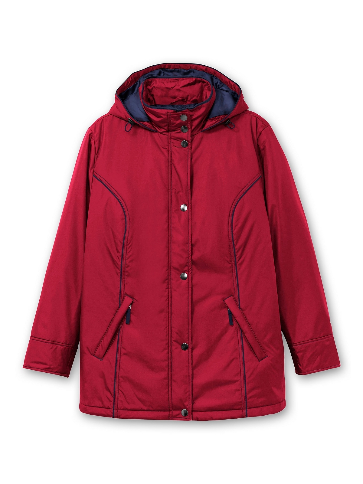 Sheego Outdoorjacke »Große Größen«, mit Kapuze, wärmend, wind- und wasserabweisend