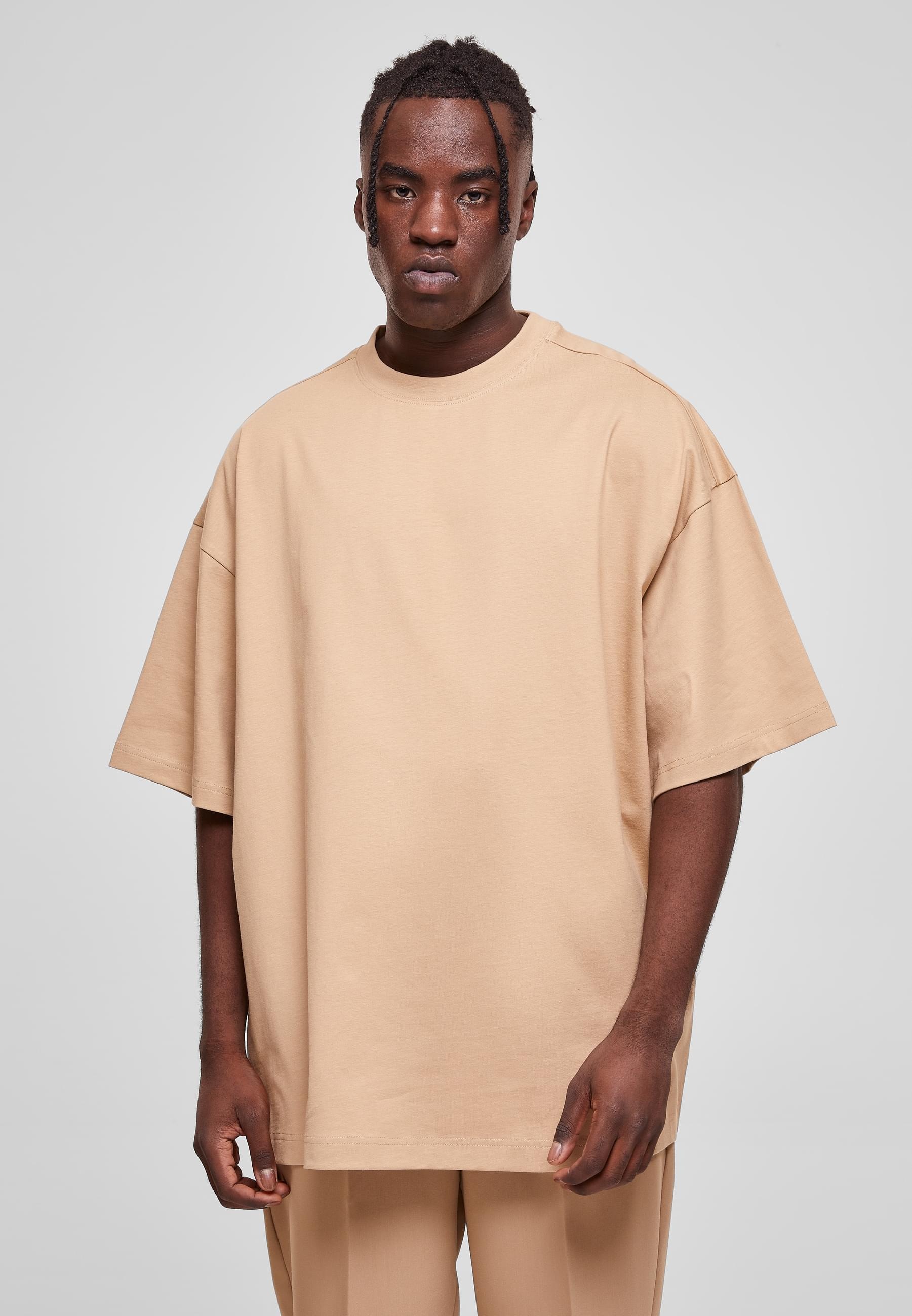URBAN CLASSICS T-Shirt »Urban Classics Herren Huge Tee«, (1 tlg.)