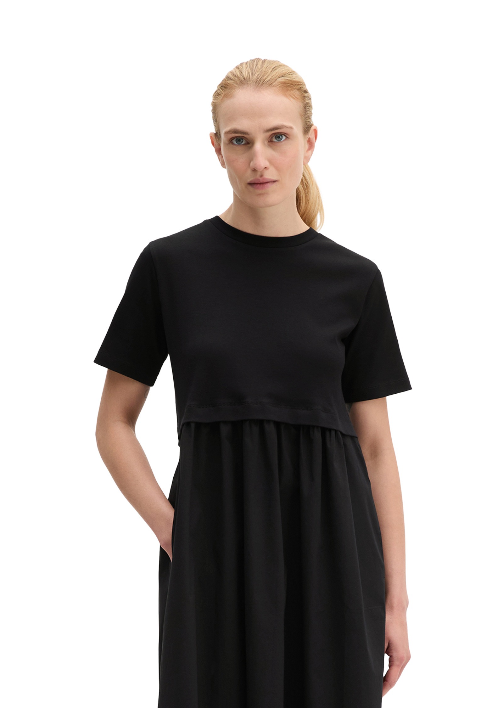 Marc OPolo Jerseykleid "aus Material-Mix"