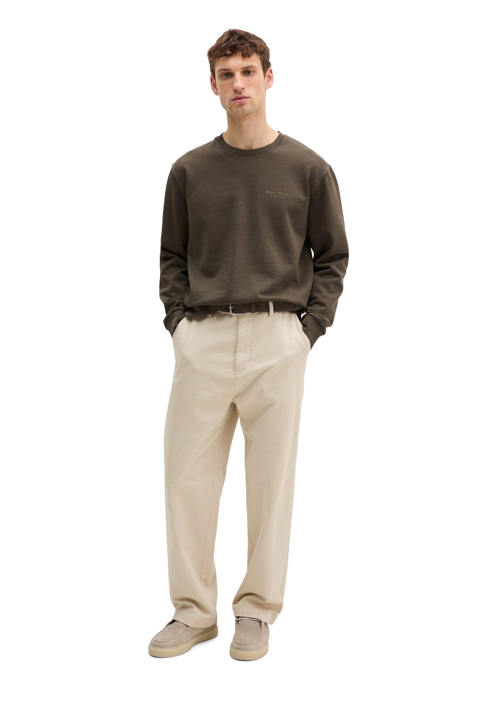 Marc O'Polo Sweatshirt , regular fit mit Logoprint auf der Rückseite
