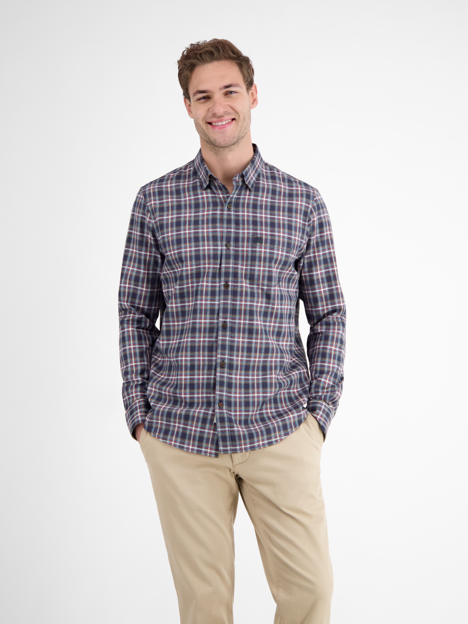 LERROS Karohemd "Flanell-Karohemd für Herren" günstig online kaufen