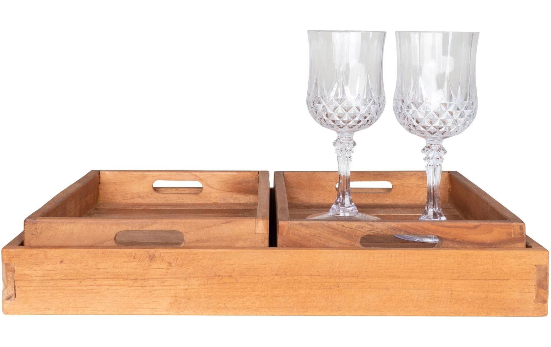 House Nordic Tablett »Faro 3-er Set«