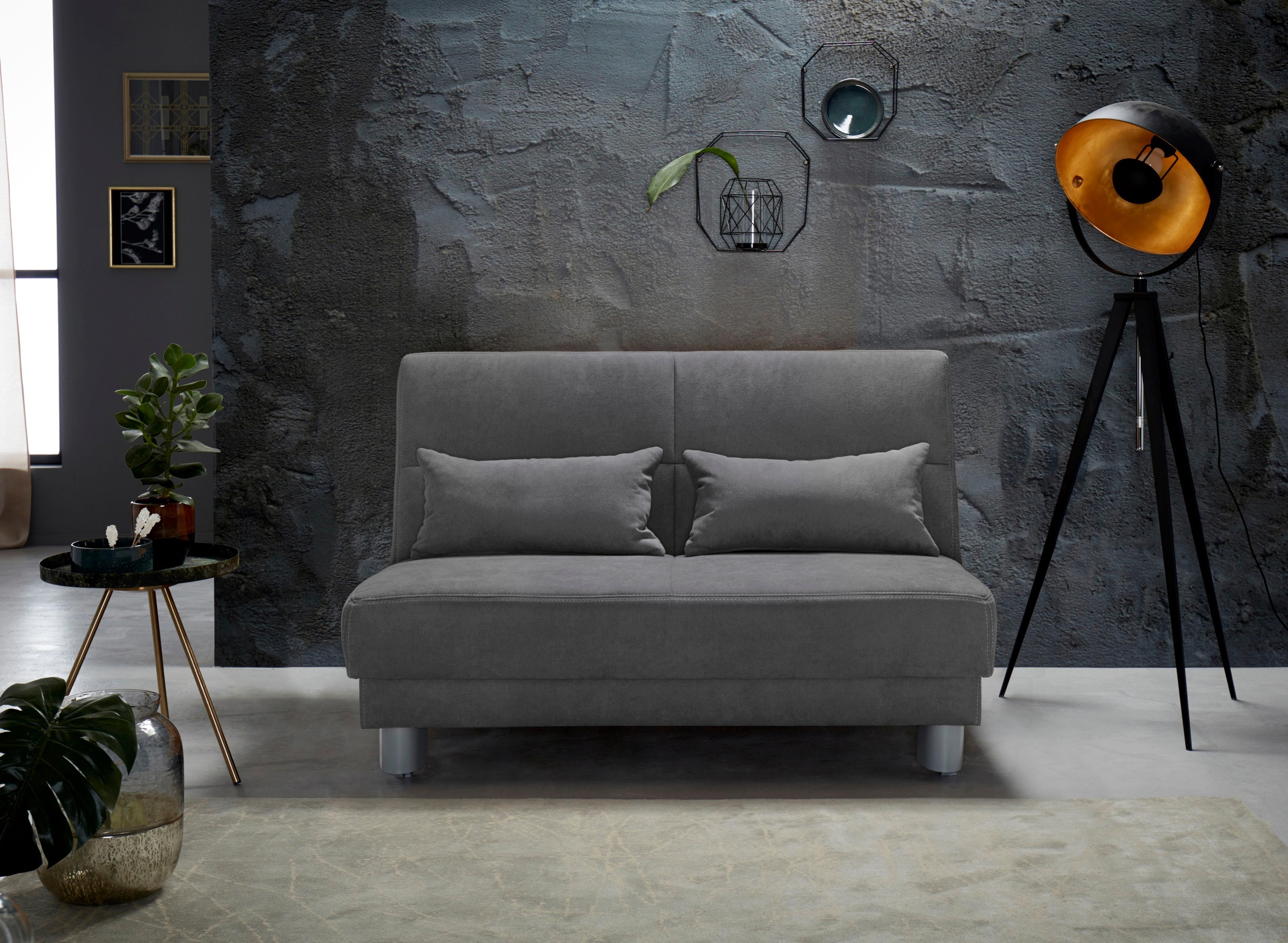 Home affaire Schlafsofa "Gina" mit einem Handgriff vom Sofa zum Bett günstig online kaufen