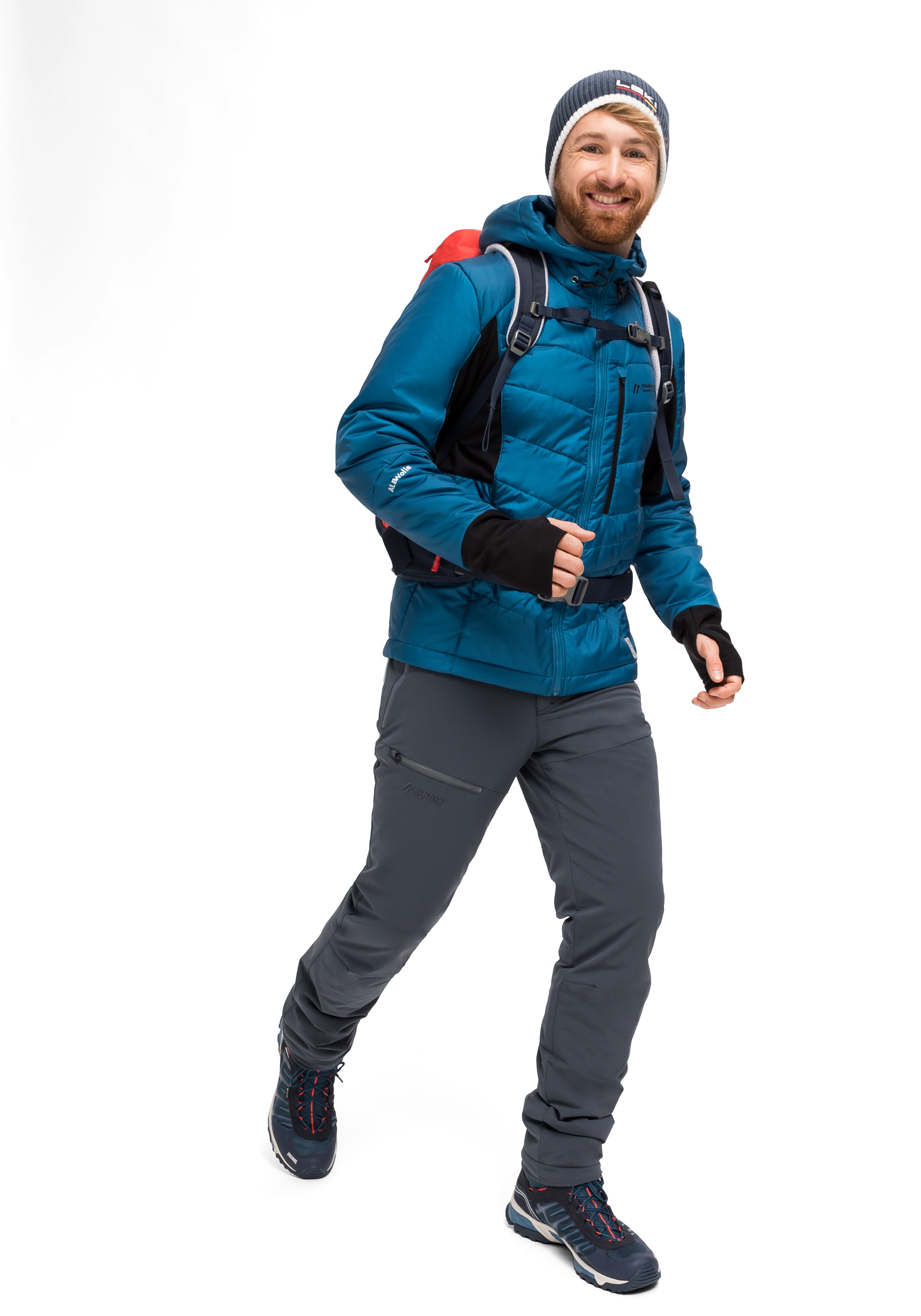 Thumbnail - Maier Sports Outdoorhose "Nil Wool" Herren Winter Wanderhose, Funktionshose mit Wollwattierung