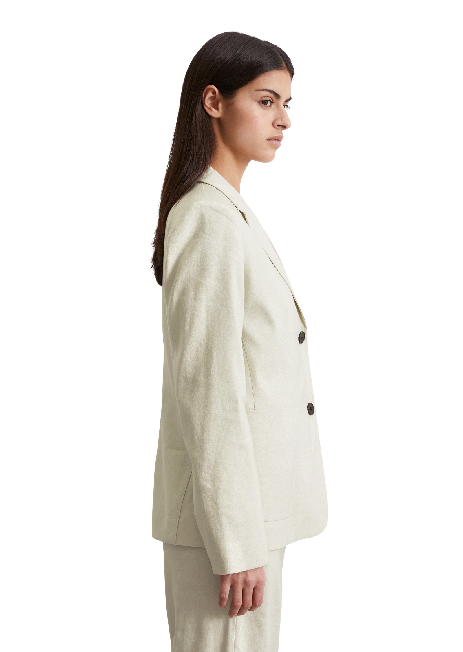 Marc OPolo Longblazer "aus Leinen-Viskose-Stretch" günstig online kaufen