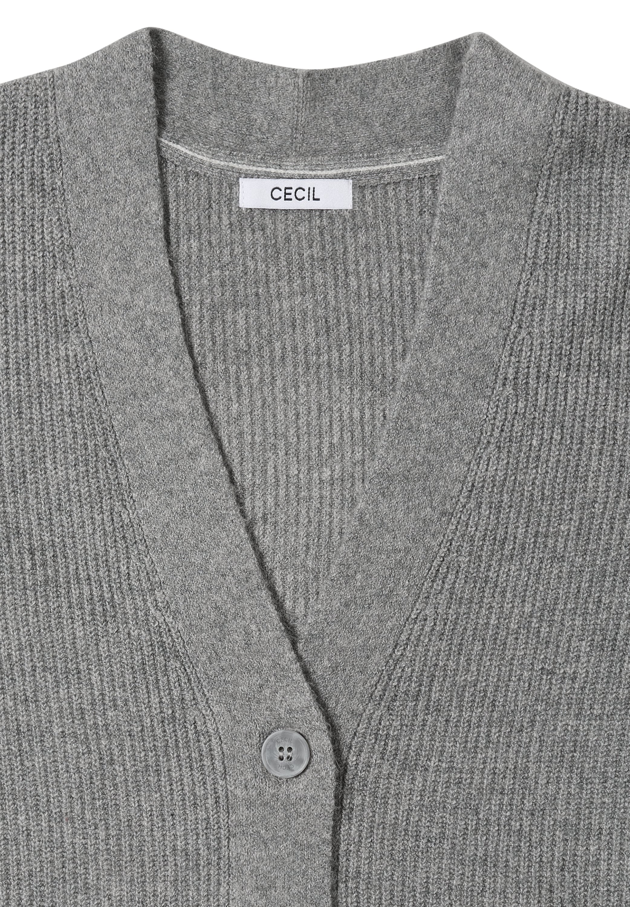 Cecil Cardigan mit Strukturdetail und Knopfleiste