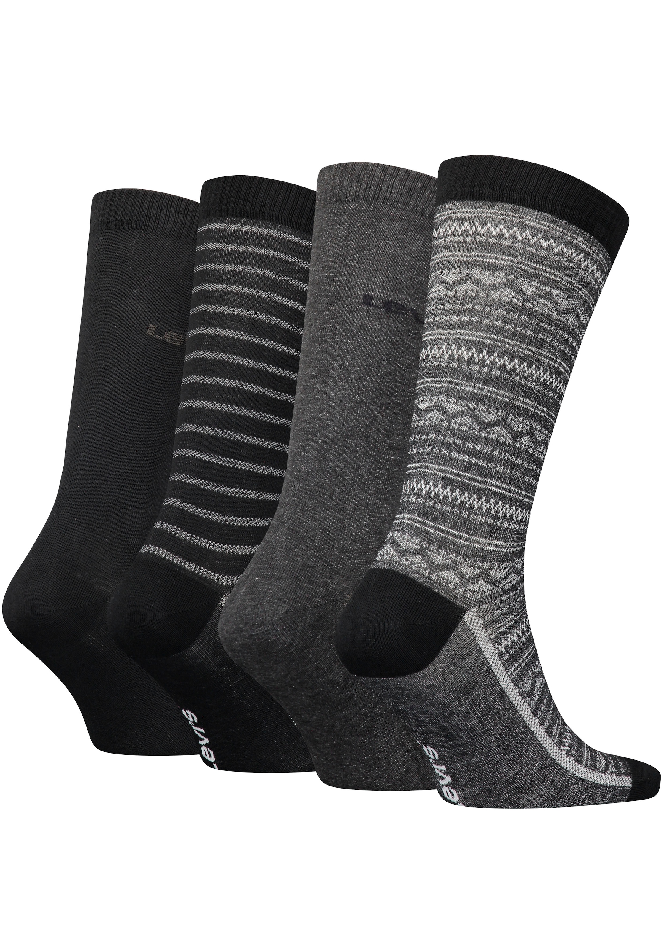 Levi's® Socken, (Packung, 4 Paar)