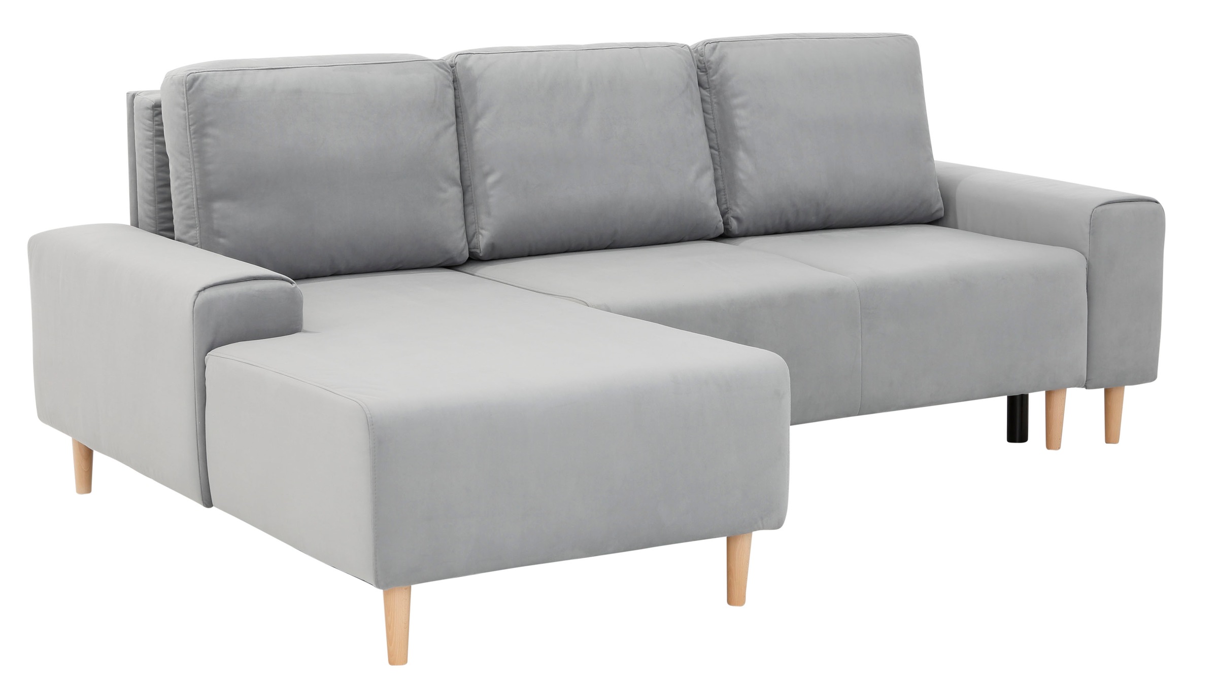 INOSIGN Ecksofa »Samu L-Form«, wahlweise mit Bettfunktion und Bettkasten