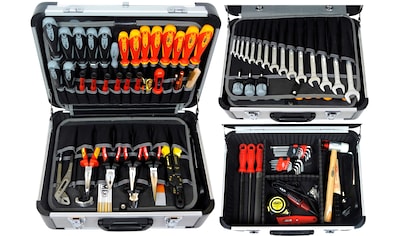 FAMEX Werkzeugset »418-88«, (128 St.), Werkzeugkoffer mit Werkzeug kaufen