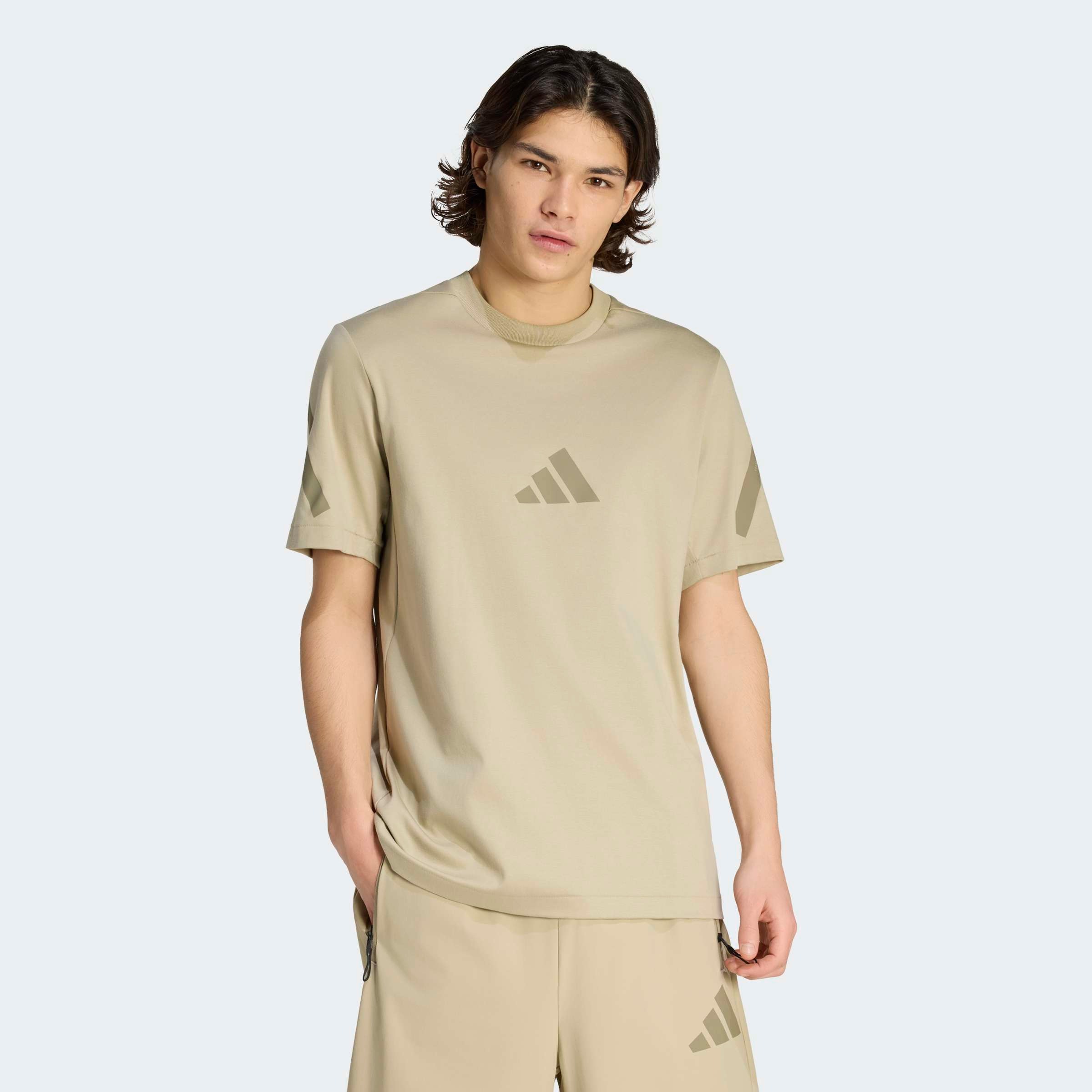 adidas Sportswear T-Shirt "ADIDAS Z.N.E" sportlicher Stil, Kurzarm, aus Baumwolle, ohne Verschluss