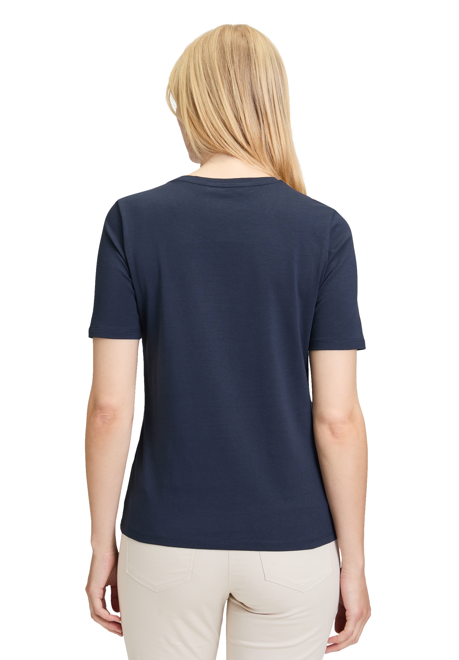 Betty Barclay Kurzarmshirt »Betty Barclay Basic Shirt mit Placement«, (1 tlg.)