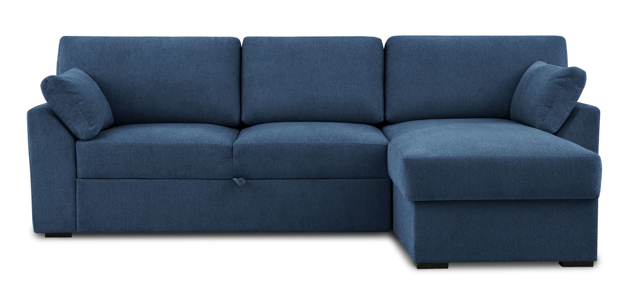 Home affaire Ecksofa "Citry" Breite 246 cm, Chenille, Bettfunktion, Bettkas günstig online kaufen