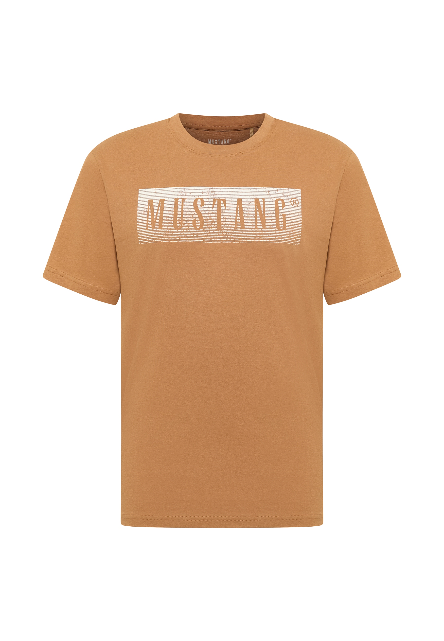 MUSTANG T-Shirt »MU-Austin Block Logo« Regular fit