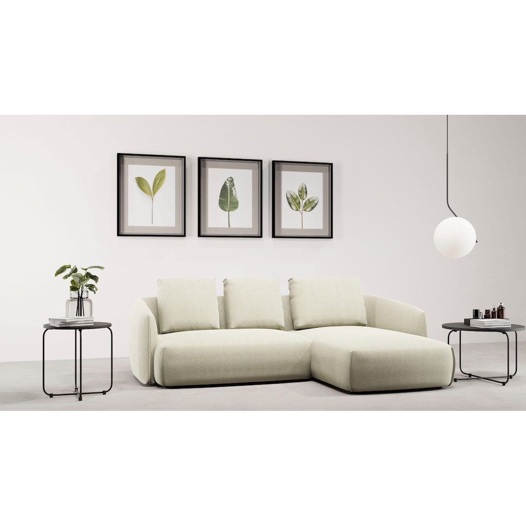 Guido Maria Kretschmer Home&Living Ecksofa »Shawn«, organischer Form, mit hochwertigem Bezug