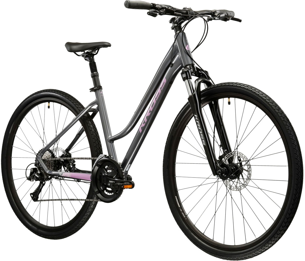 Kross Crossrad »Evado 4.0«, 18 Gang, Shimano, ACERA M3020 Schaltwerk, Kettenschaltung
