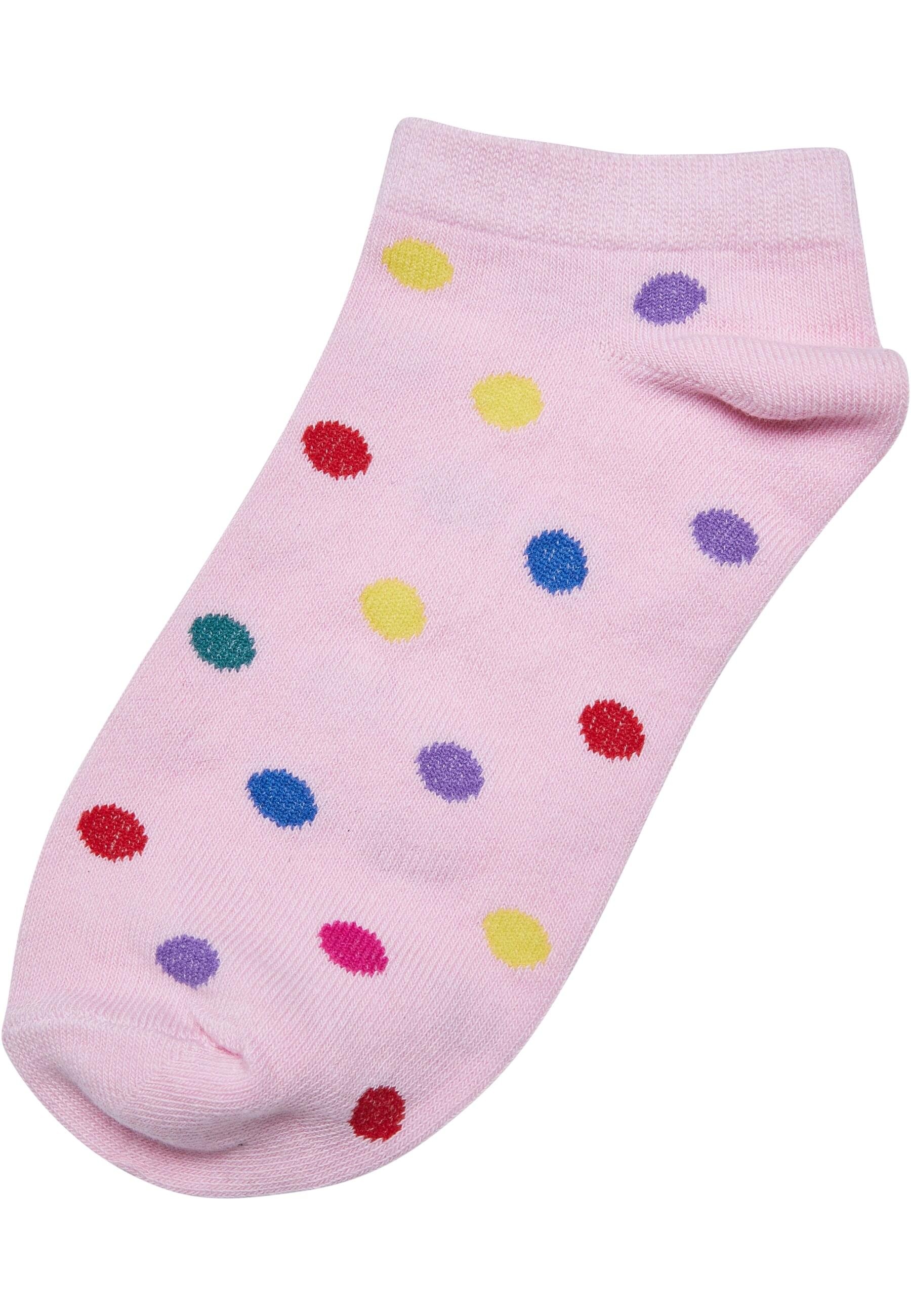 URBAN CLASSICS Basicsocken "Urban Classics Damen No Show Socks Rainbow Dots günstig online kaufen