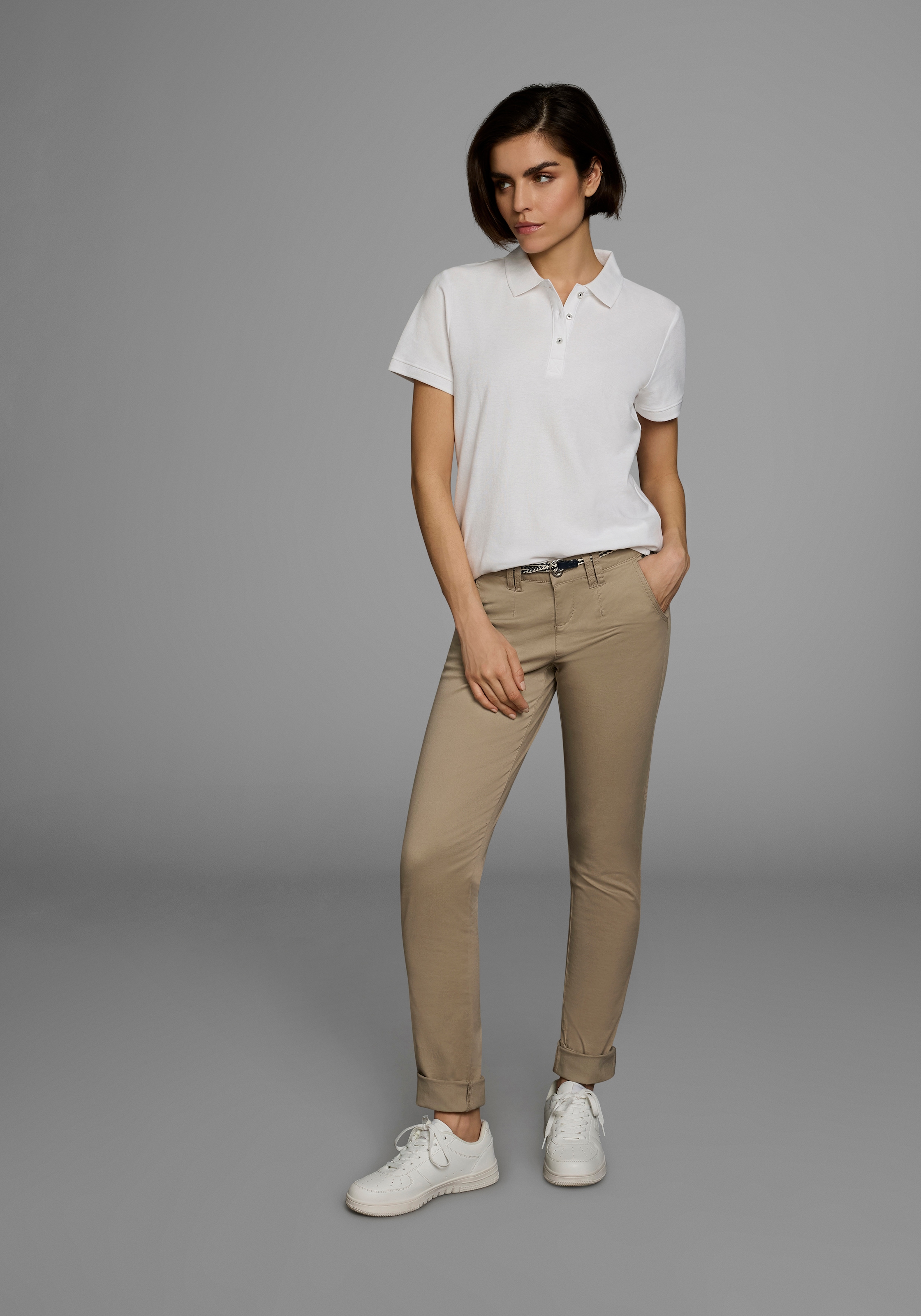 Eastwind Poloshirt, (Packung, 2 tlg., 2er-Pack), Kurzarm, figurumschmeichelnder Schnitt, Polokragen