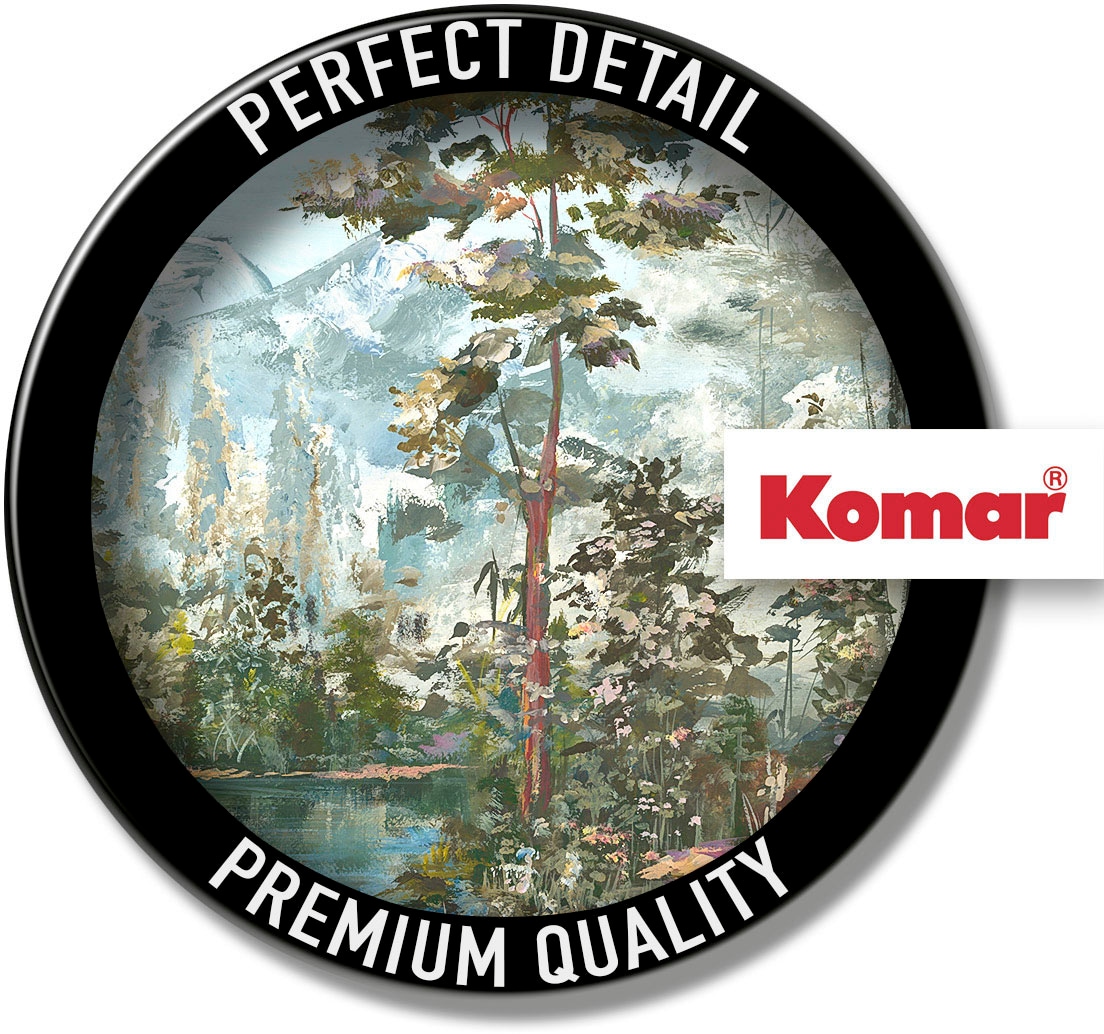 Komar Vliestapete »Digitaldruck Vlies - Harmonic Homeland - Größe 400 x 250 cm«, bedruckt, Wohnzimmer, Schlafzimmer