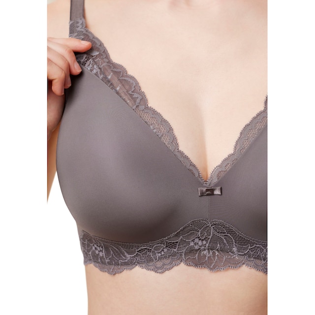 »Amourette BAUR Charm mit Dessous Basic ▷ Triumph feinen für | T«, Spitzeneinsätzen, Schalen-BH