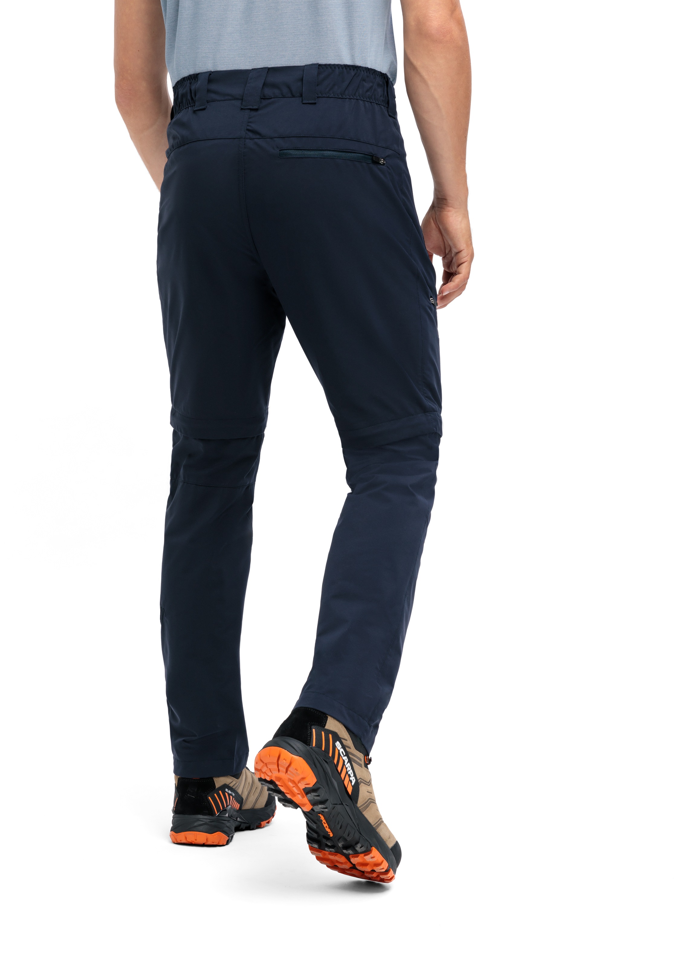 Maier Sports Outdoorhose »Tajo Zip Loop«, Herren Wanderhose, Zip-Off Funktionshose, 4 Taschen, Regular Fit