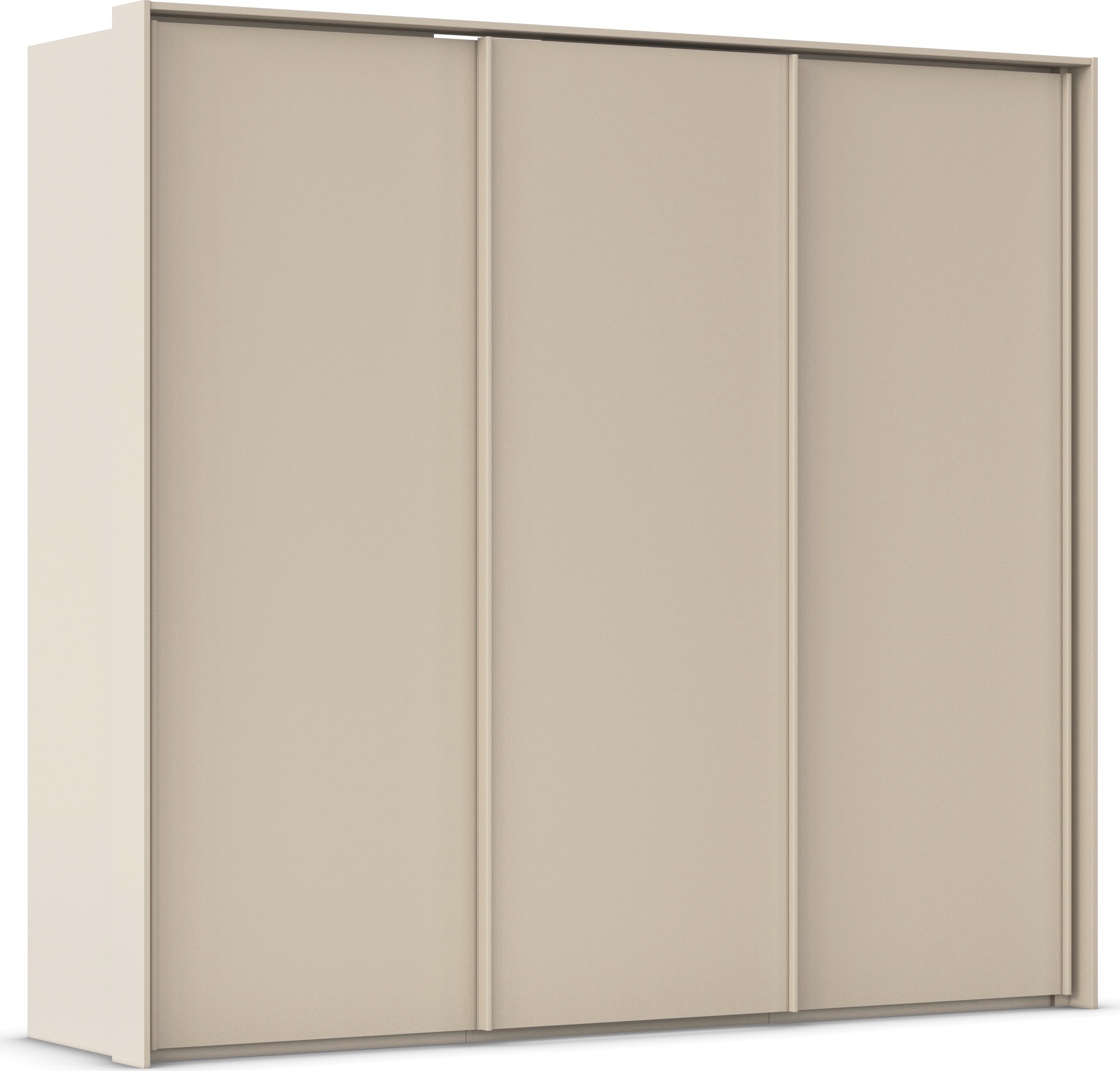 rauch Kleiderschrank "Schwebetürenschrank Schrank Garderobe Ankleide Schlafzimmer TARO" in 3 verschiedenen Ausstattungen BASIC/CLASSIC/PREMIUM (SOFT-CLOSE), 4 Breiten, optional Passepartout mit/ohne Beleuchtung MADE IN GERMANY