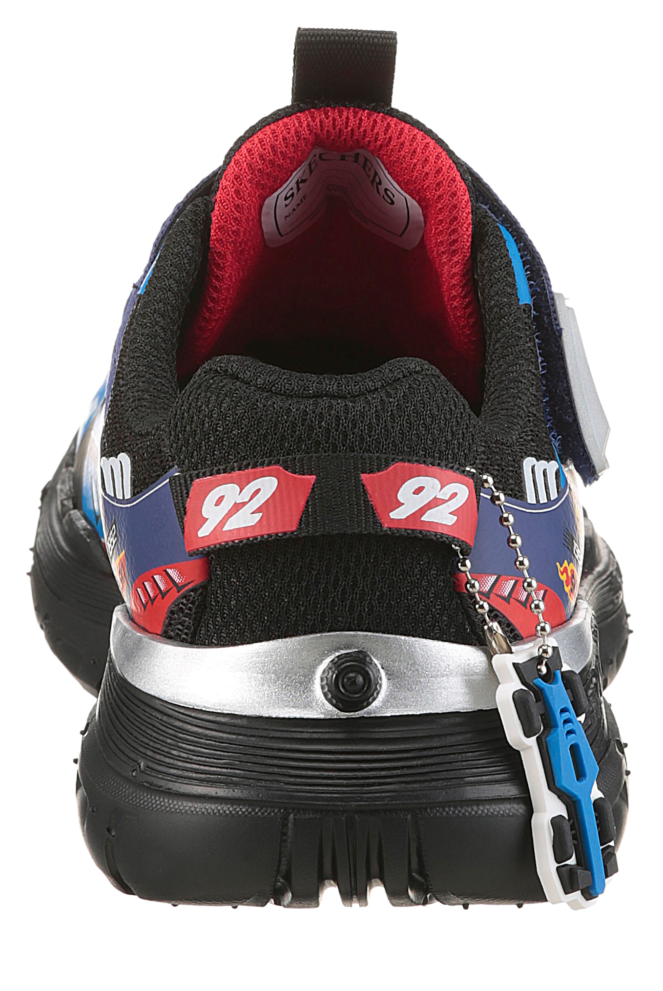 Skechers Sneaker »SKECH TRACKS«, Sneaker, Freizeitschuh mit Rennwagen, Größenschablone zum Download