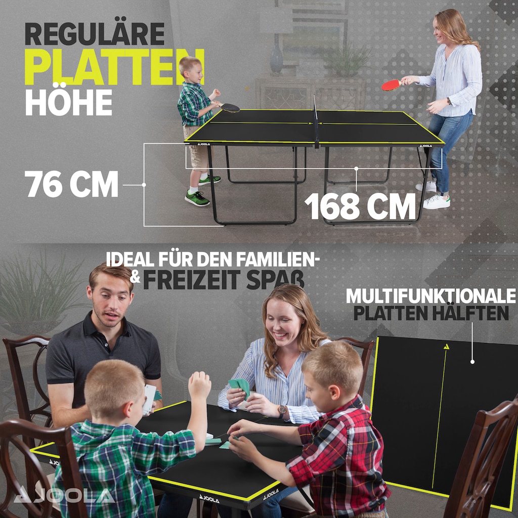 Joola Tischtennisplatte »JOOLA Tischtennisplatte Midsize dark-grey«