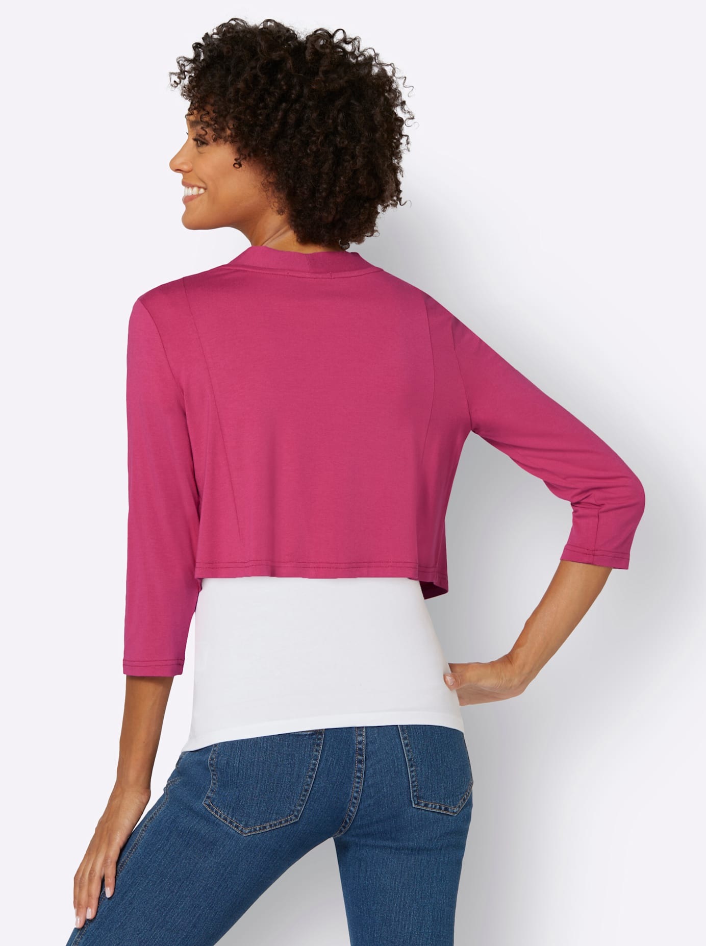 Casual Looks Shirtjacke "Bolero" 1 Stk. tlg. günstig online kaufen