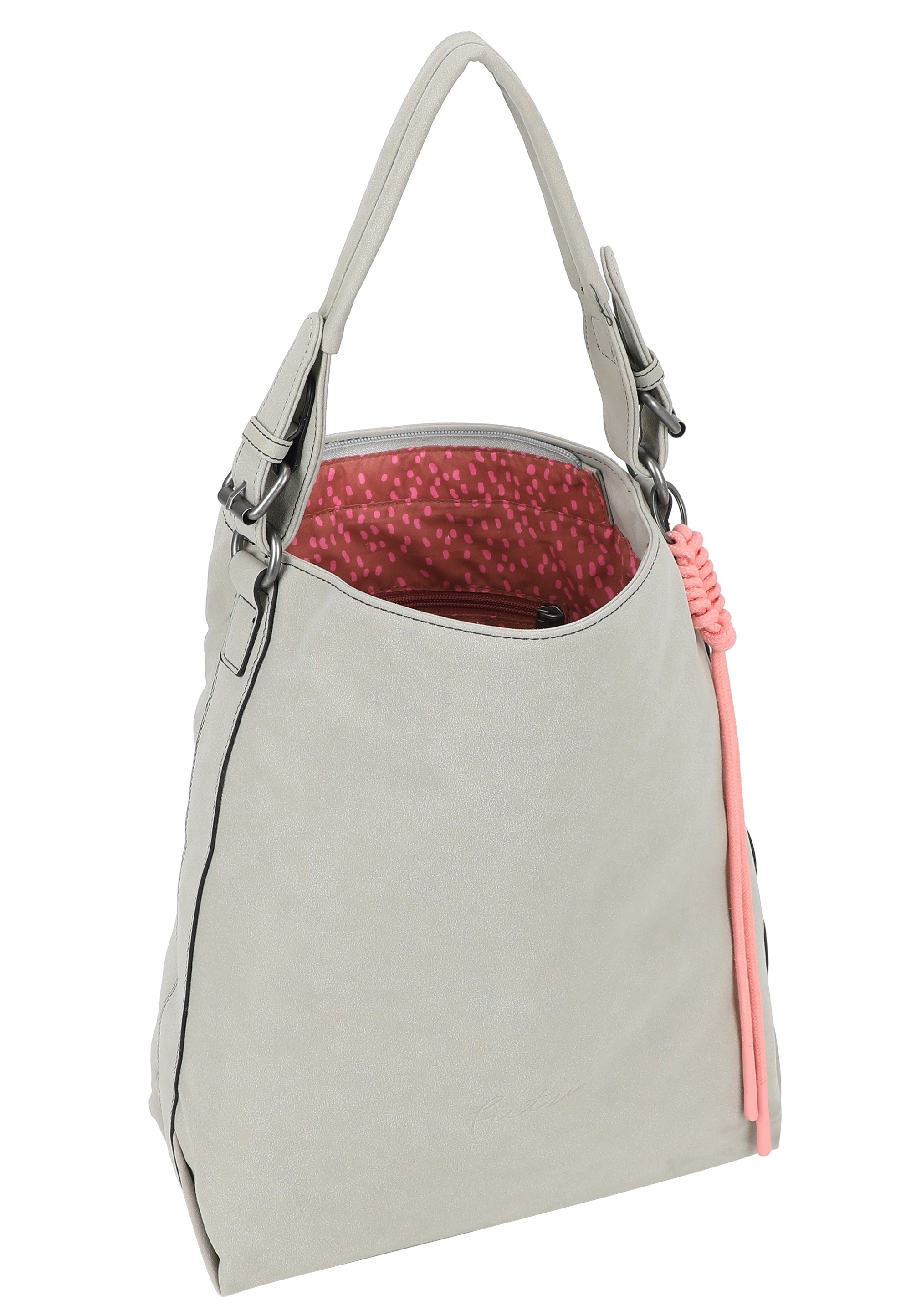 Fritzi aus Preußen Schultertasche »Jacky Black«, mit Reißverschluss