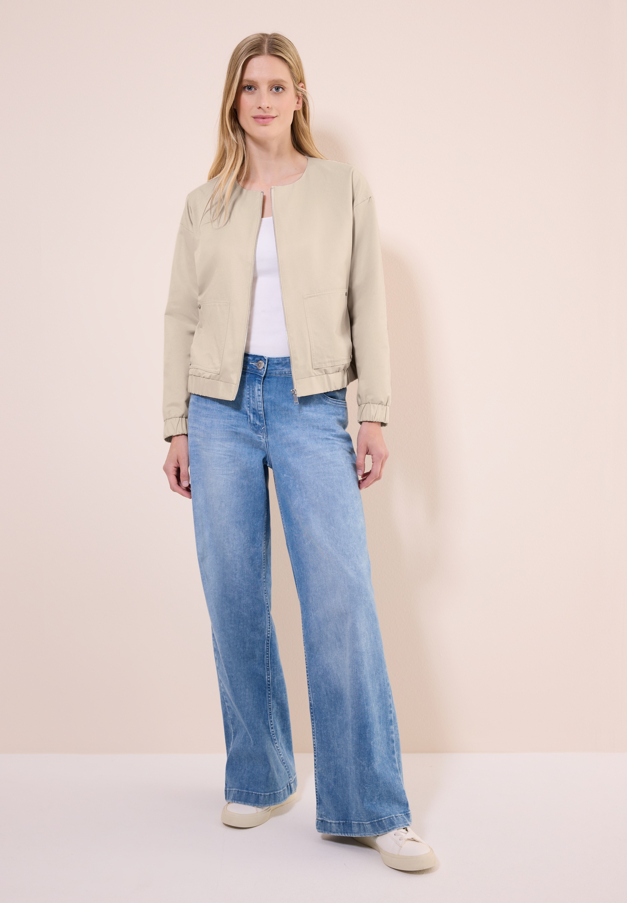 Thumbnail - Cecil Blouson ohne Kapuze mit Elastiksaum