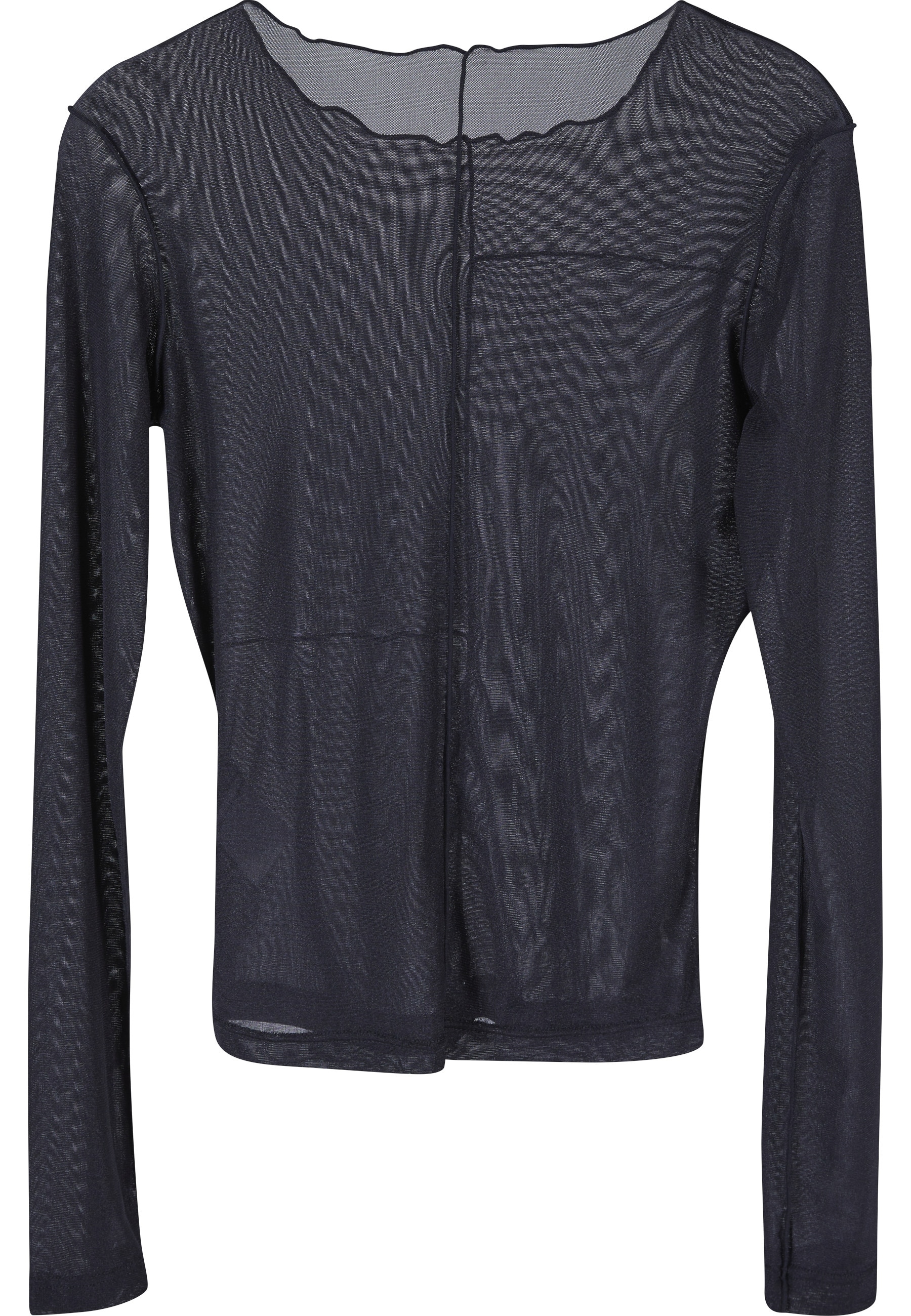 URBAN CLASSICS Longsleeve »Urban Classics Damen Ladies Exposed Seam Mesh Longsleeve« 1 Stk.