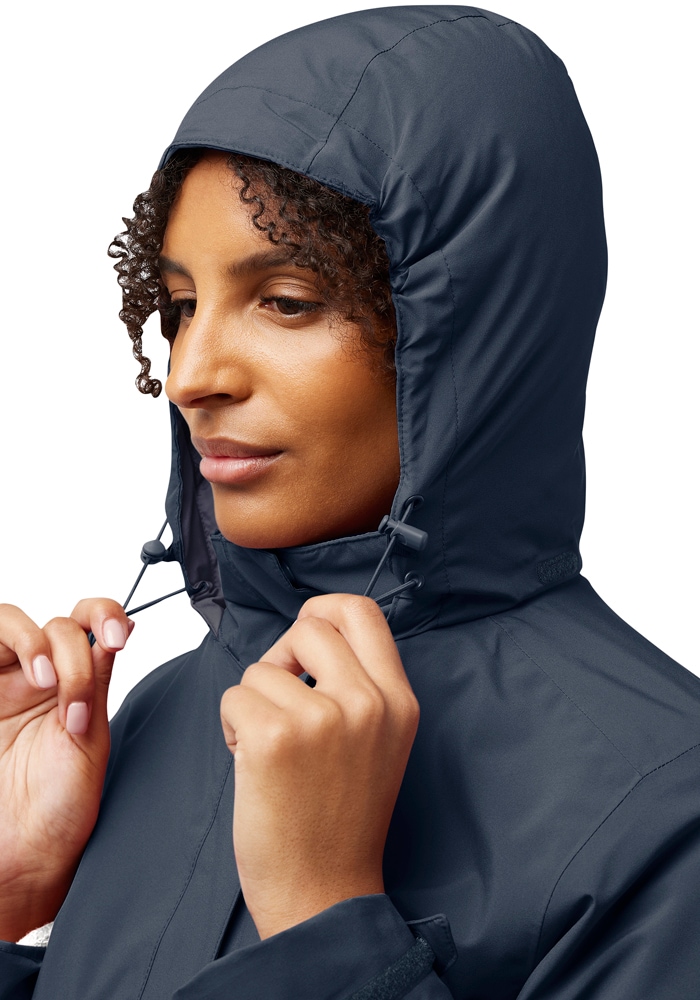 Jack Wolfskin 3-in-1-Funktionsjacke »ROTWAND 3IN1 JKT W«, mit Kapuze