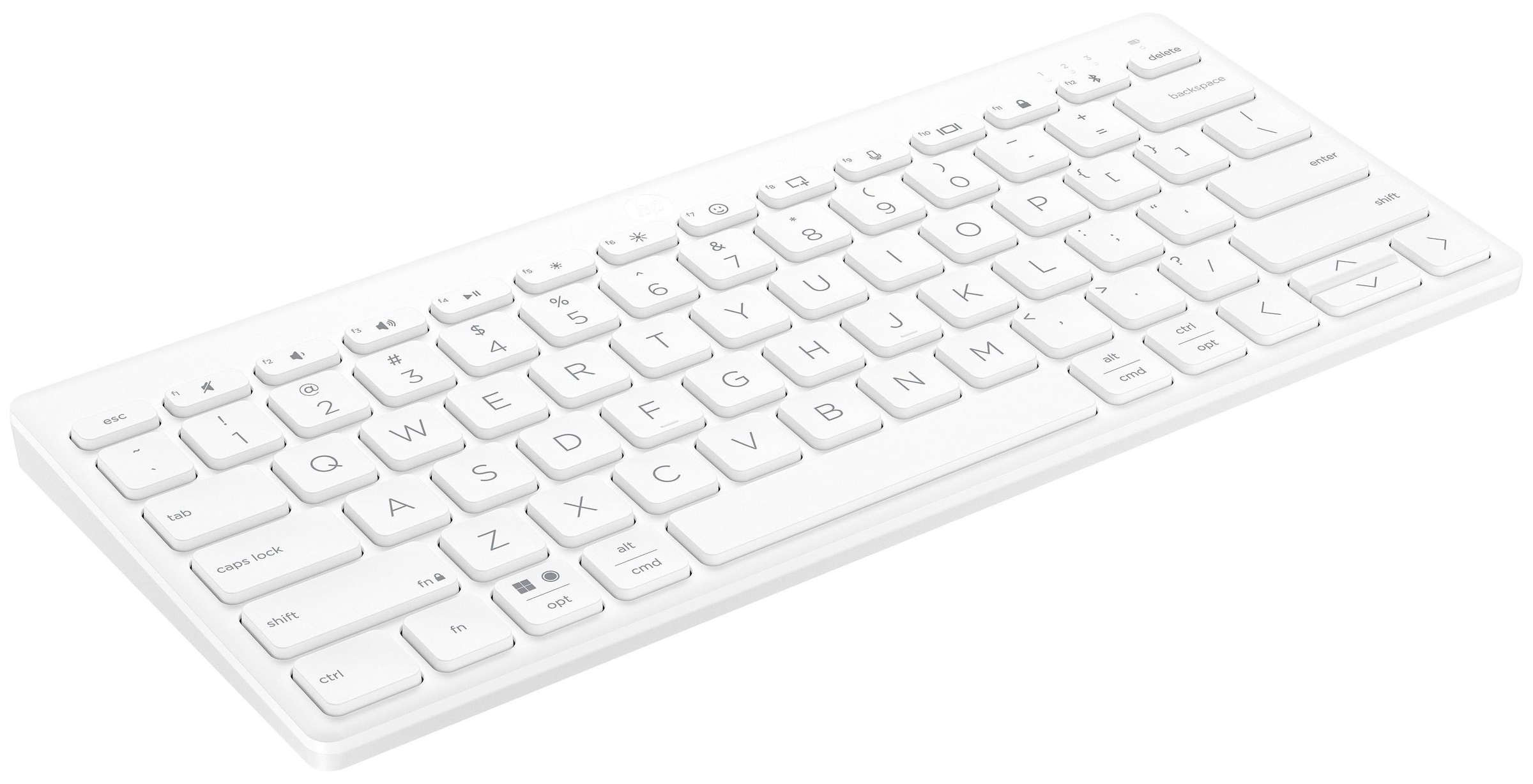 HP Tastatur »350 Kompakte Bluetooth-Tastatur«, (Fn-Tasten-Windows-Sperrtaste-Lautstärkeregler)
